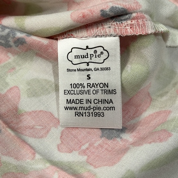 CALLIE PINK FLORAL RUFFLE TANK/NWT/Small - Picture 7 of 15